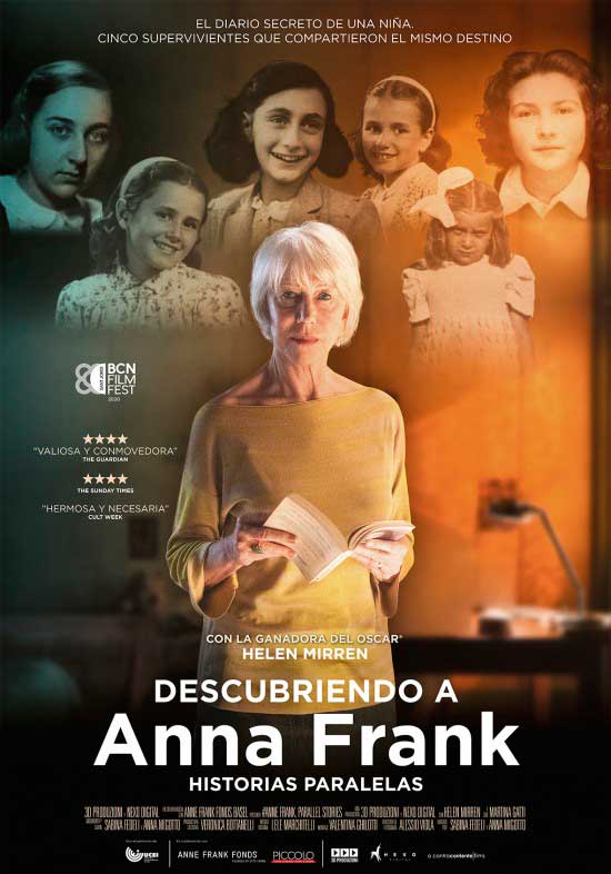 Descubriendo a Anna Frank. Historias paralelas - cartel
