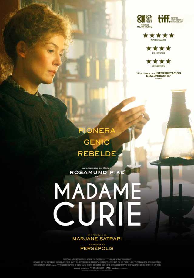 Madame Curie - cartel