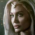 Eternals cartel reducido Angelina Jolie es Thena