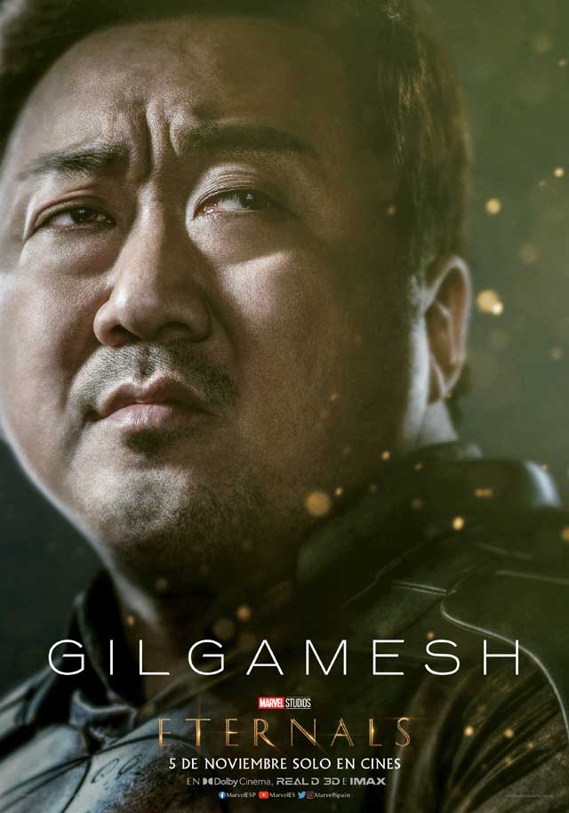 Eternals - cartel Ma Dong-seok es Gilgamesh