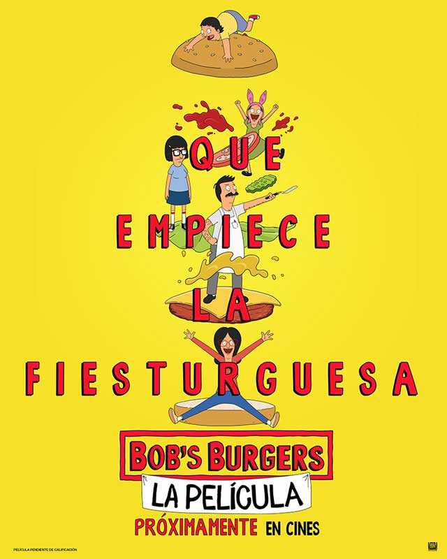 Bob's Burgers: La película - cartel teaser