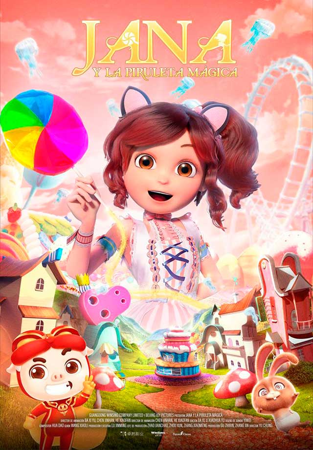 Jana y la Piruleta Mágica - cartel