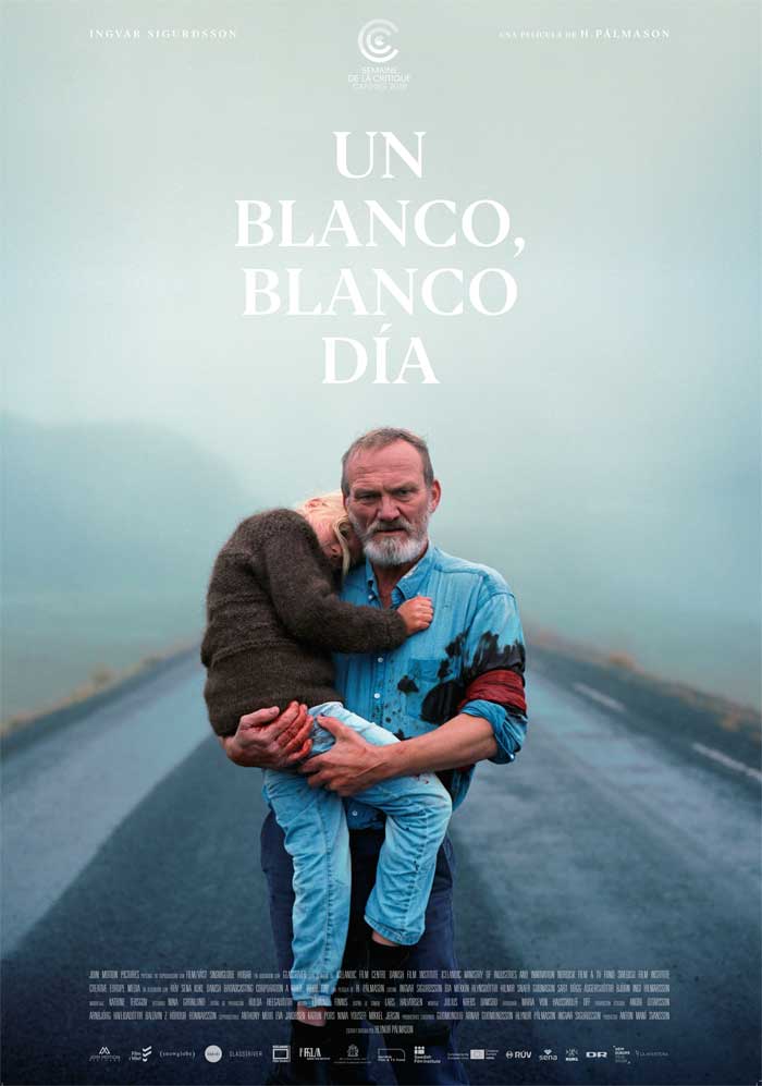 Un blanco, blanco día - cartel