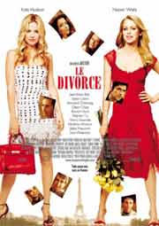 Cartel de Le divorce