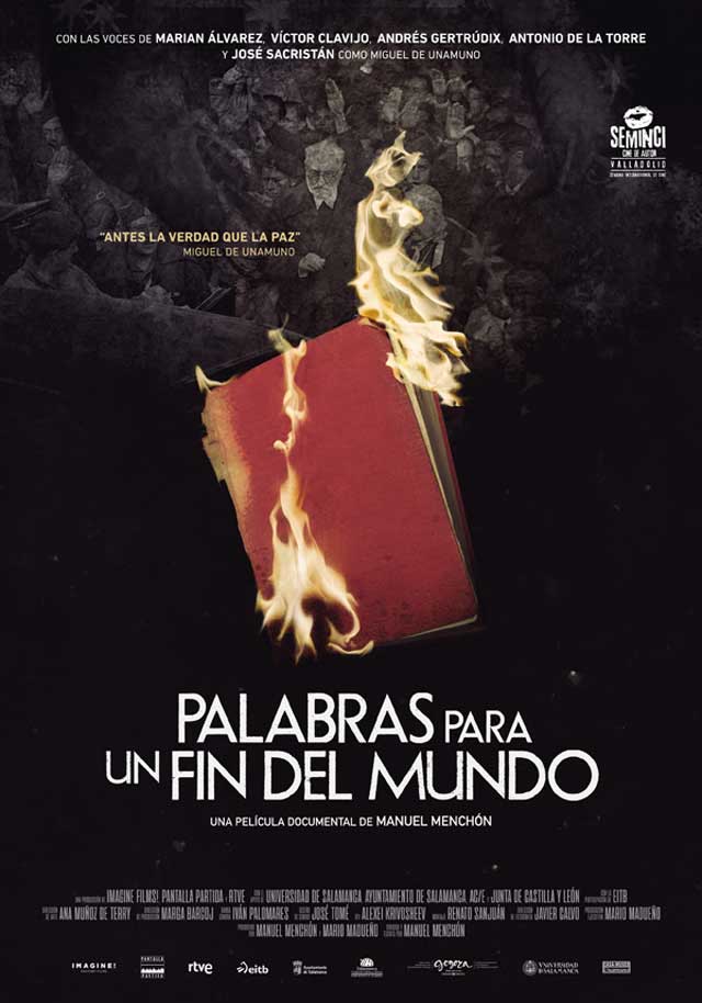 Palabras para un fin del mundo - cartel