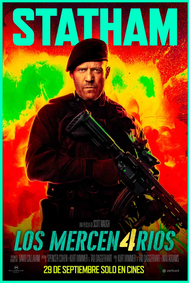 Los mercen4rios - cartel Statham