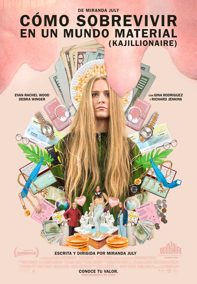 Cómo sobrevivir en un mundo material - cartel