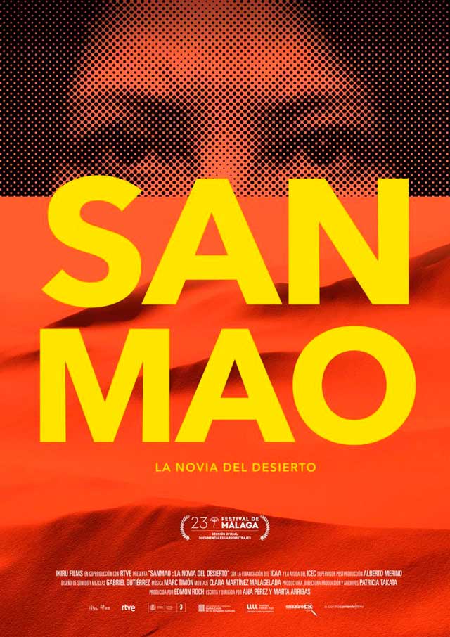 Sanmao. La novia del desierto - cartel