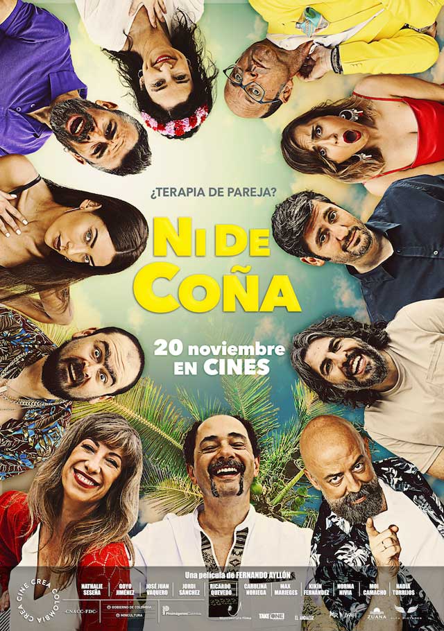 Ni de coña - cartel