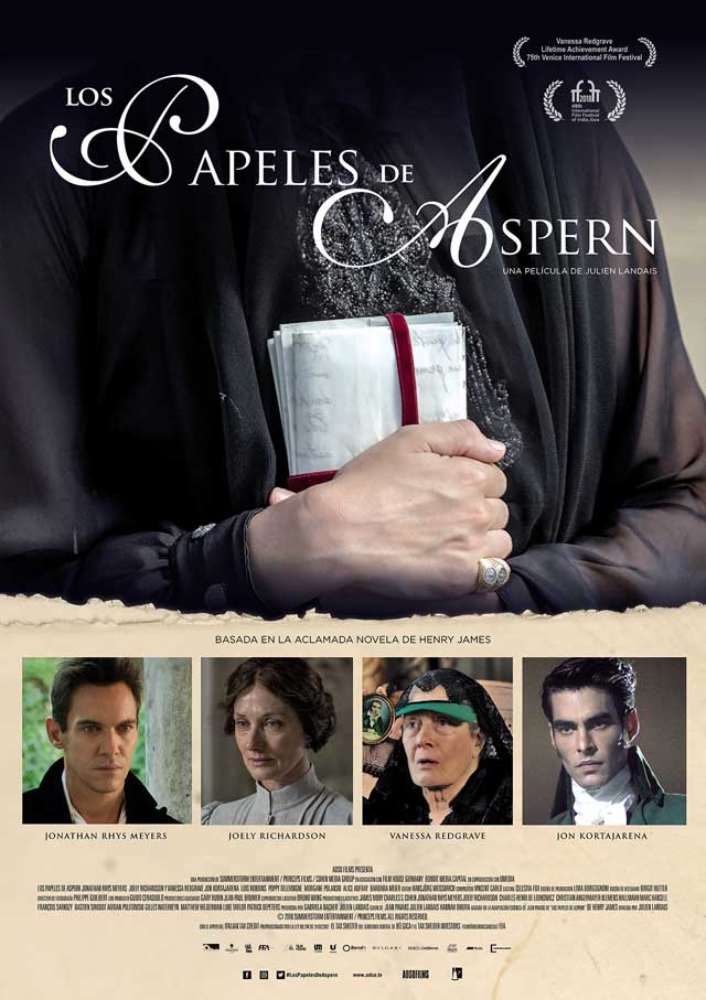 Los papeles de Aspern - cartel