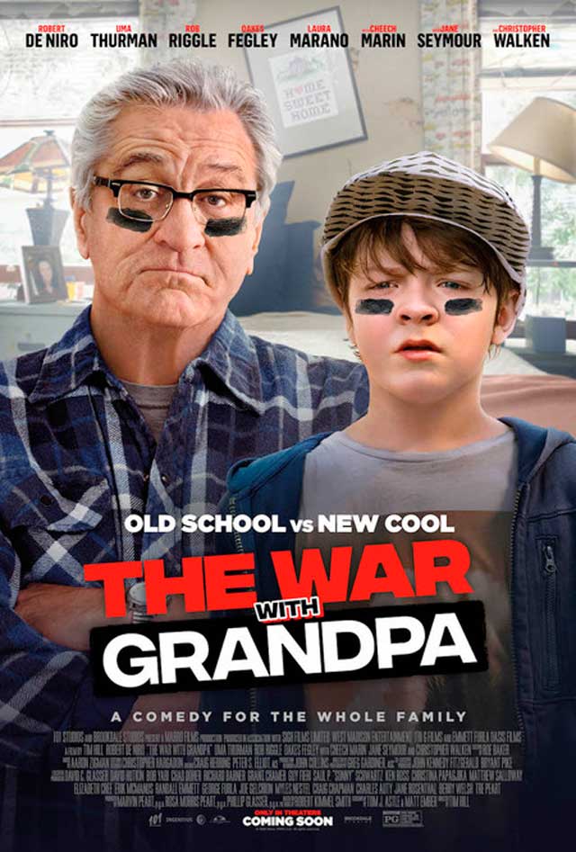 En guerra con mi abuelo - cartel