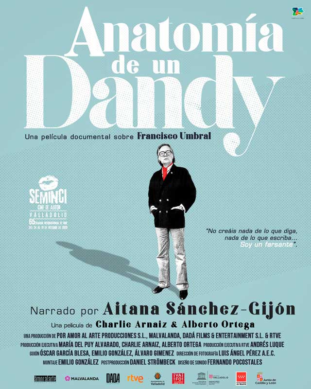 Anatomía de un dandy - cartel