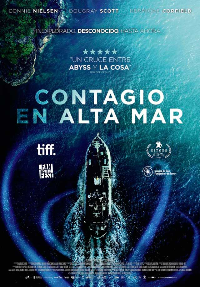 Contagio en alta mar - cartel