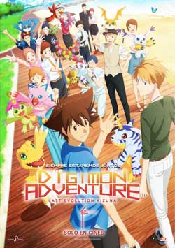 Cartel de Digimon adventure: Last evolution kizuna