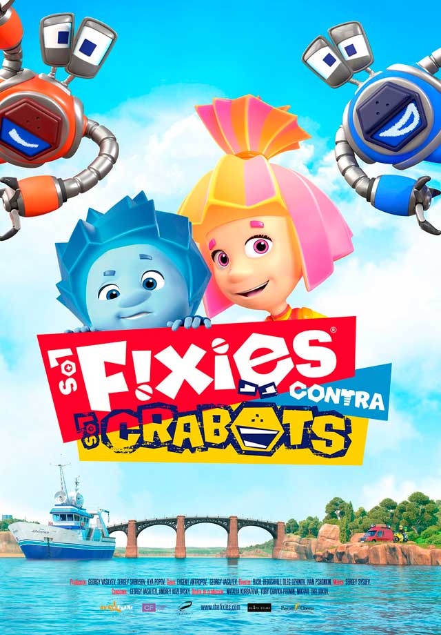 Los Fixies contra los Crabots - cartel