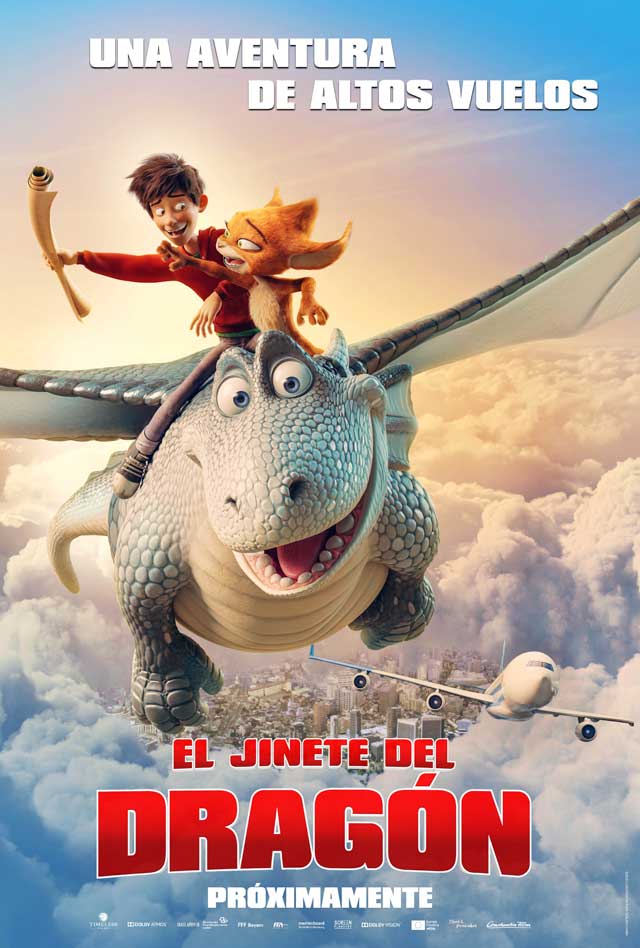 El jinete del dragón - cartel