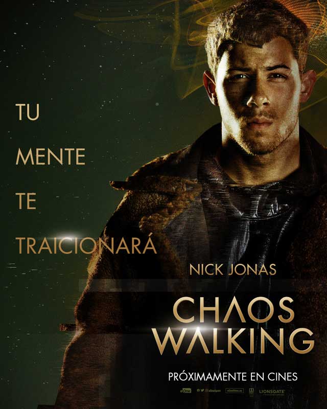 Chaos walking - cartel Nick Jonas