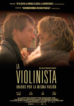 Cartel de La violinista