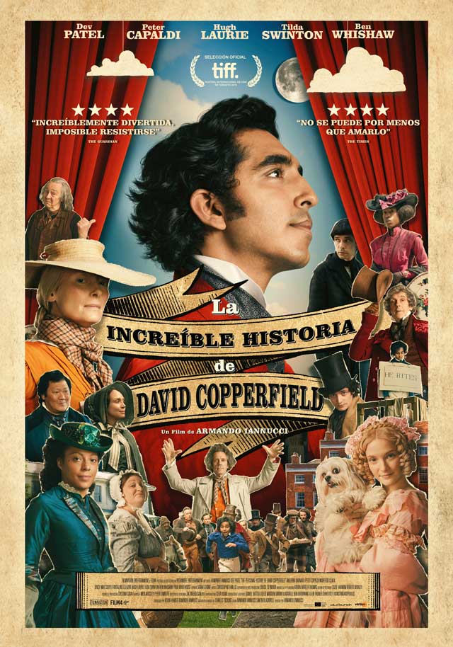 La increíble historia de David Copperfield - cartel