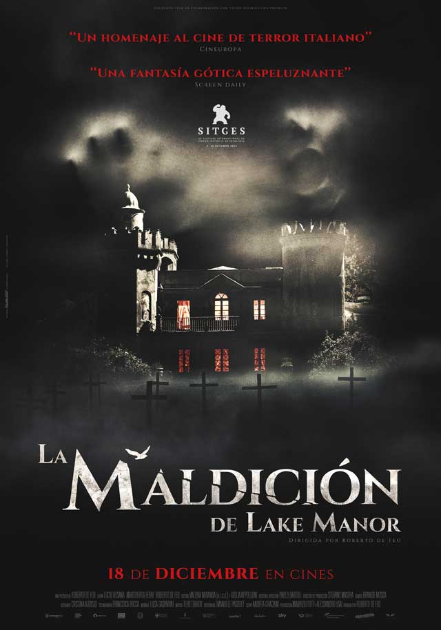La maldición de Lake Manor - cartel