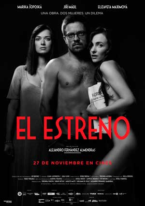 Cartel de El estreno