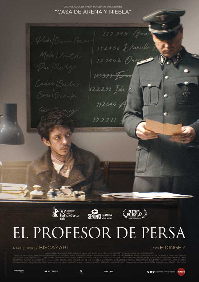 El profesor de persa - cartel