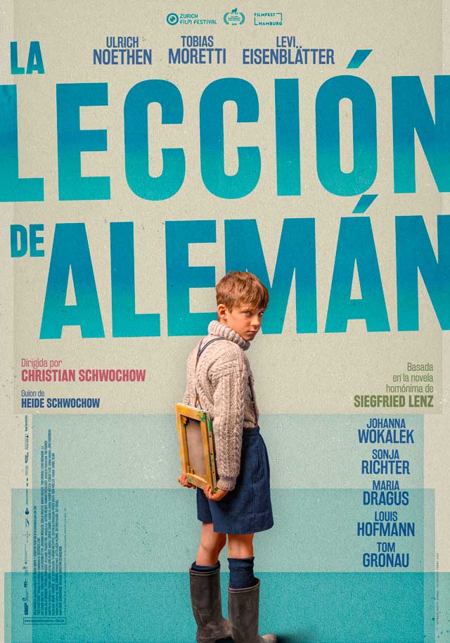 La lección de alemán - cartel