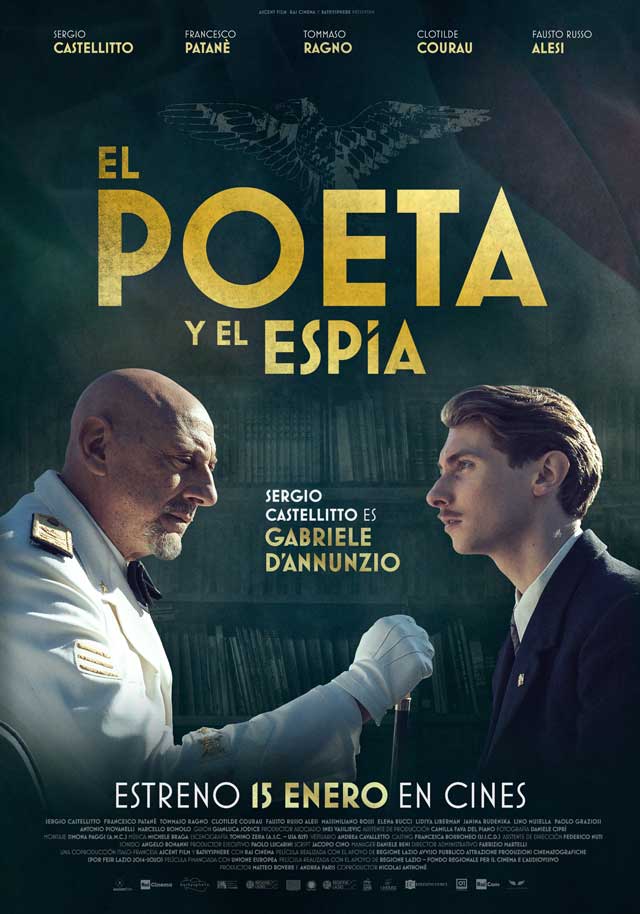 El poeta y el espía - cartel