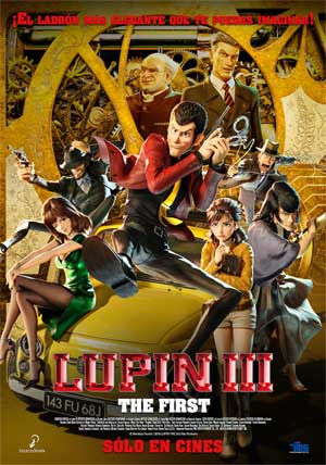 Cartel de Lupin III: The First