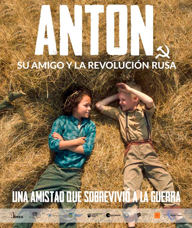 Anton, su amigo y la revolución rusa - cartel