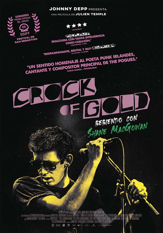 Crock of gold: Bebiendo con Shane MacGowan - cartel