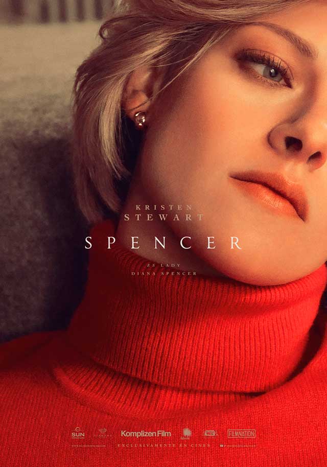 Spencer - cartel Kristen Stewart es Lady Diana Spencer