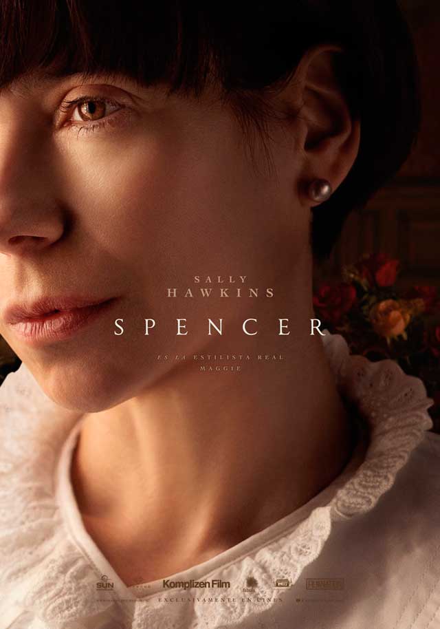 Spencer - cartel Sally Hawkins es la estilista real Maggie