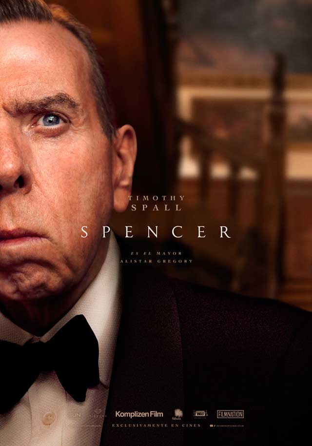 Spencer - cartel Timothy Spall es el Mayor Alistar Gregory
