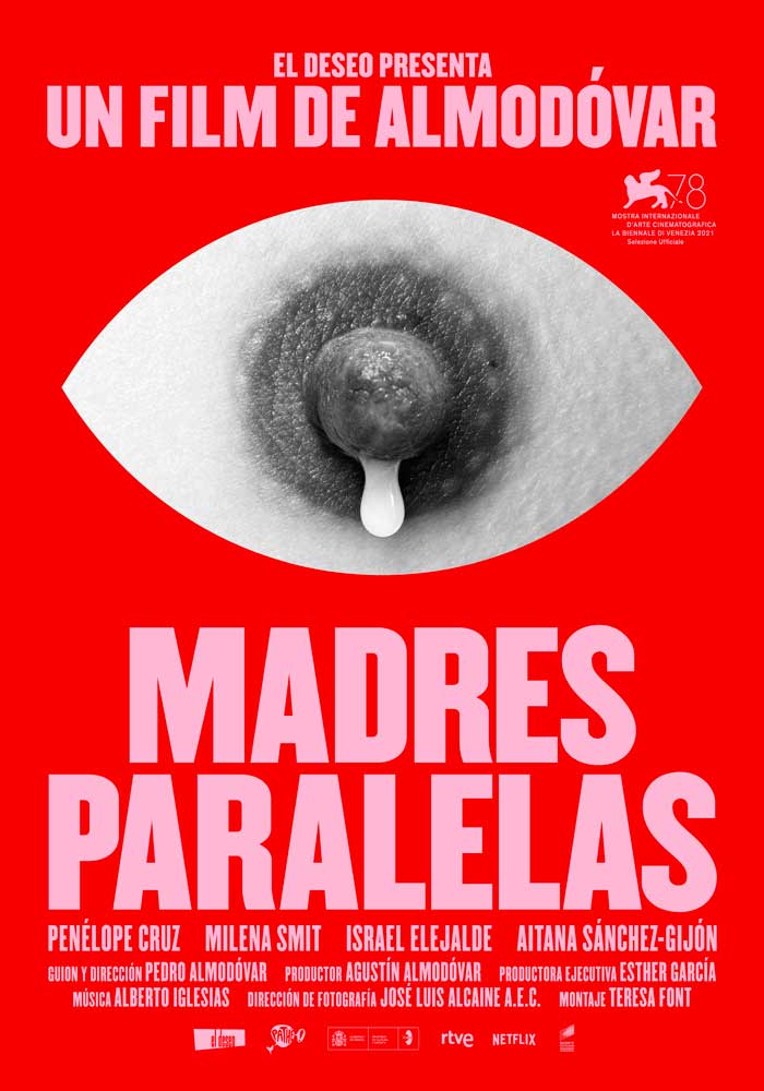 Madres paralelas - cartel teaser