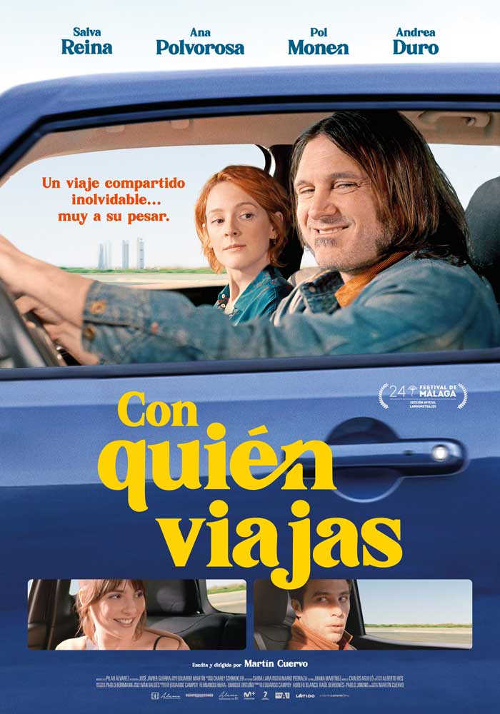 Con quién viajas - cartel