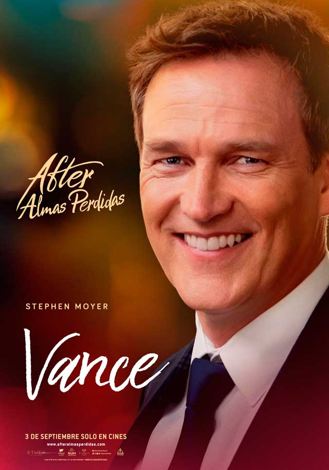 After. Almas perdidas - cartel Stephen Moyer es Vance