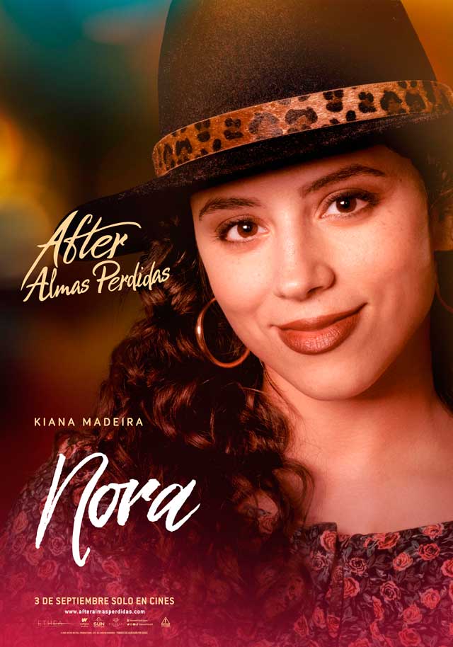 After. Almas perdidas - cartel Kiana Madeira es Nora