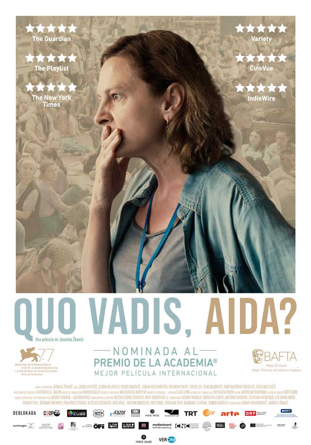 Quo Vadis, Aida? - cartel