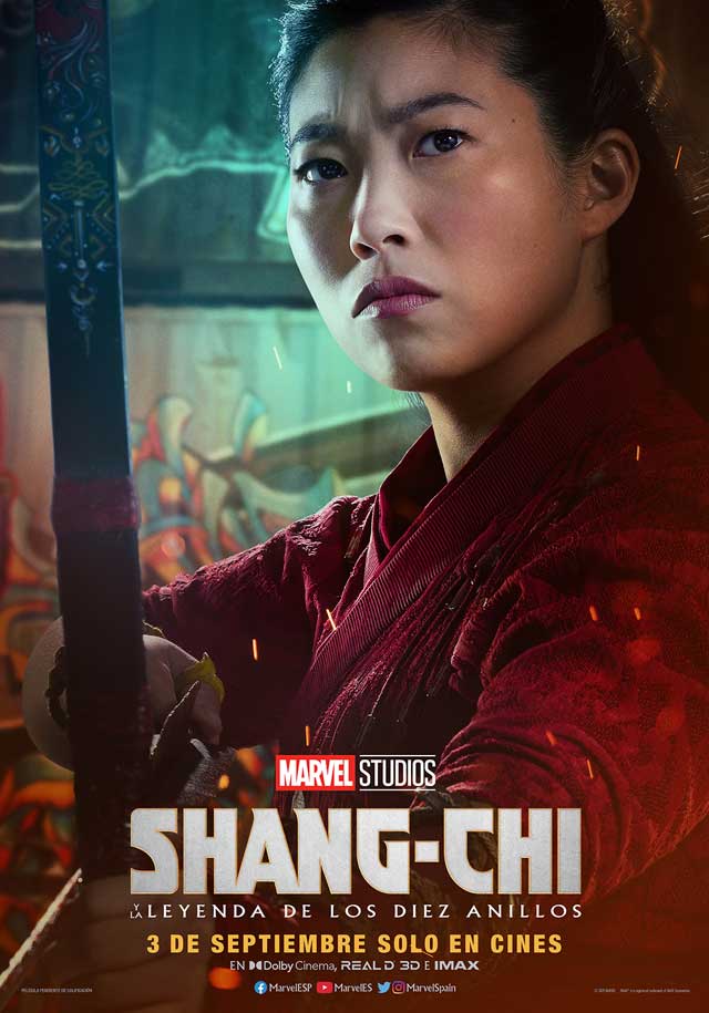Shang-Chi y la leyenda de los diez anillos - cartel Awkwafina es Katy