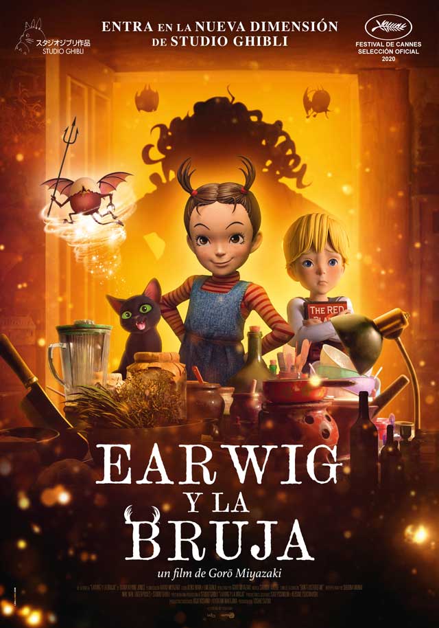 Earwig y la bruja - cartel