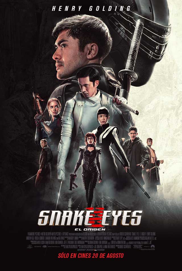 Snake Eyes: el origen - cartel
