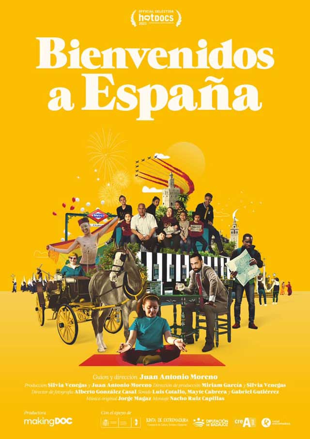 Bienvenidos a España - cartel
