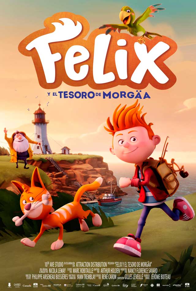 Felix & el tesoro de Morgäa - cartel