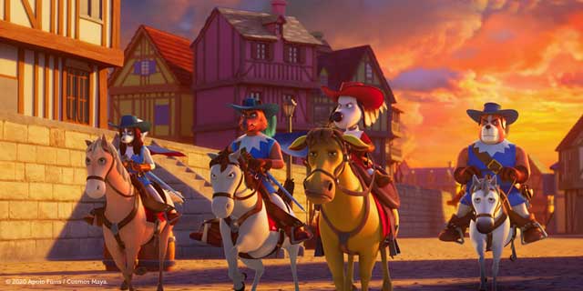 D'Artacán y los tres Mosqueperros