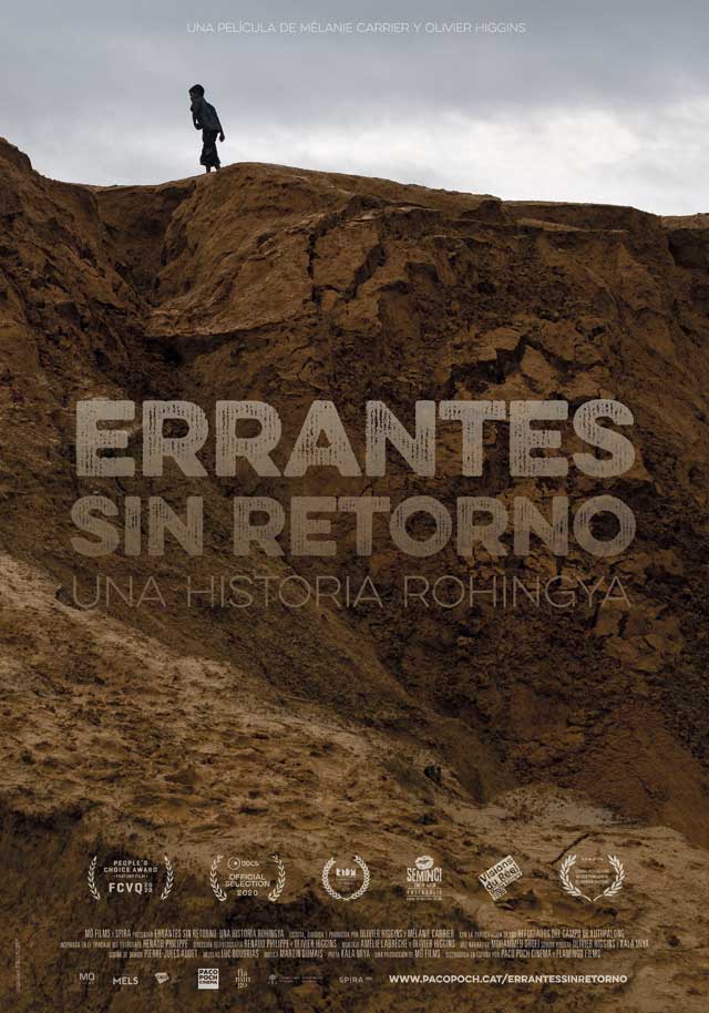 Errantes sin retorno, una historia rohingya - cartel