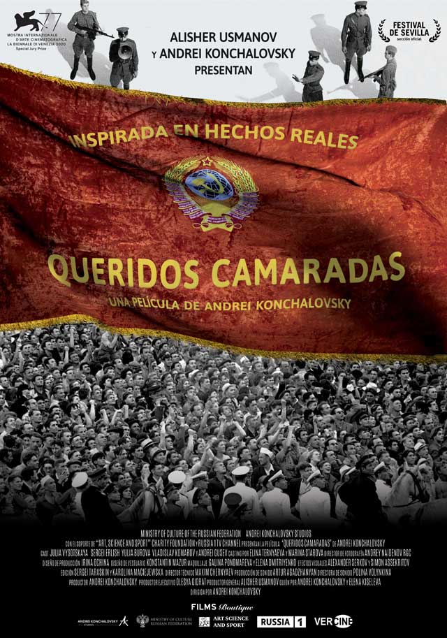 Queridos camaradas - cartel