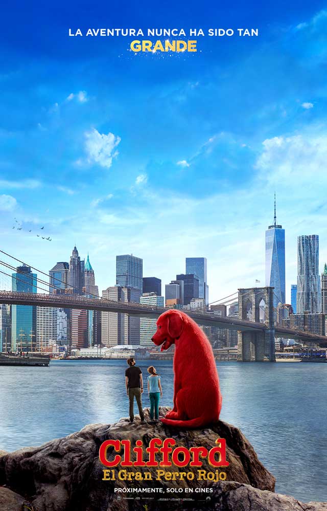 Clifford, el gran perro rojo - cartel teaser