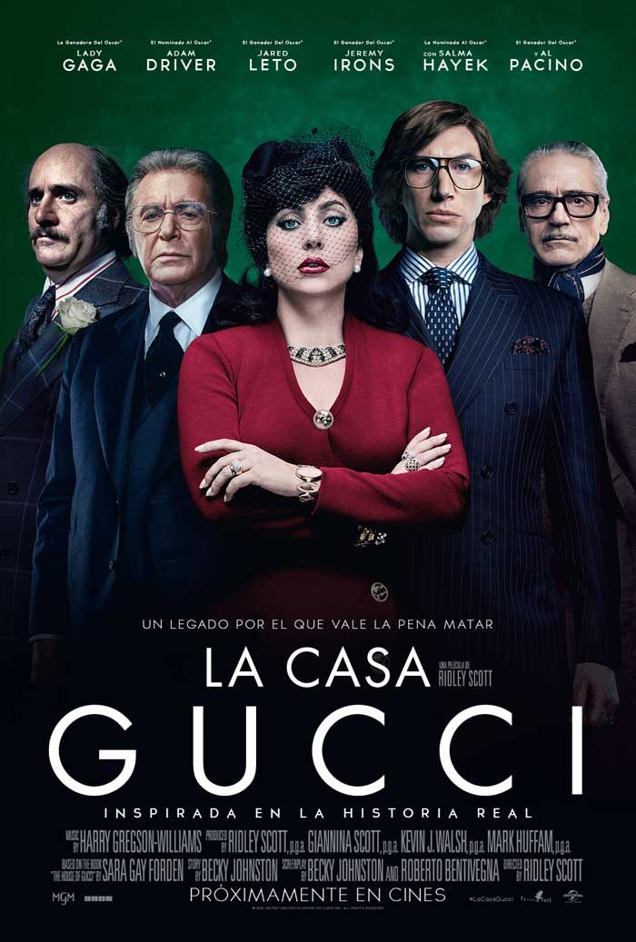 La casa Gucci - cartel