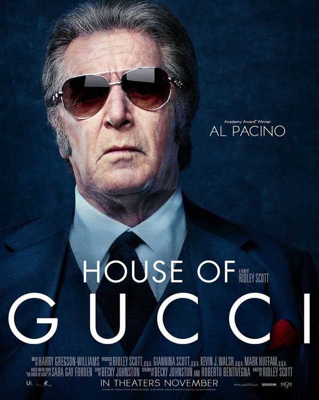 La casa Gucci - cartel Al Pacino